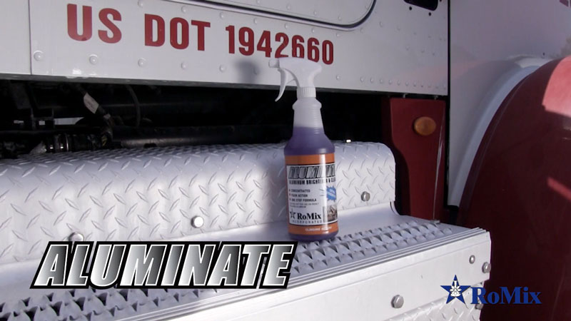 RoMix ALUMINATE: The Ultimate Solution That Brightens and Cleans Dull Finish Oxidized Aluminum