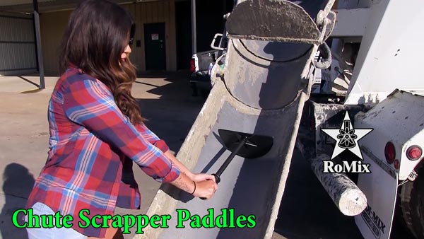 RoMix Chute Scrapper Paddles