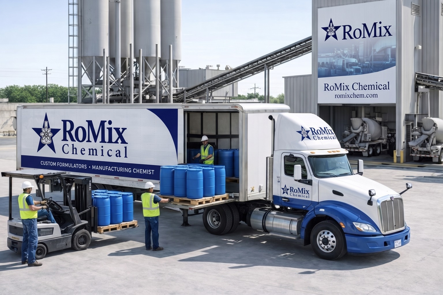 RoMix professional delivery truck service