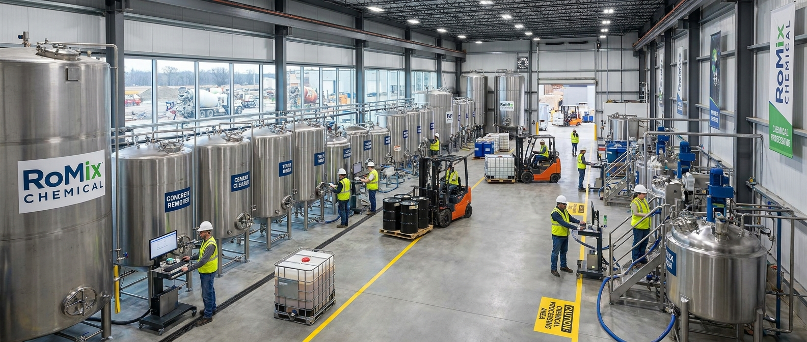 RoMix Chemical manufacturing facility