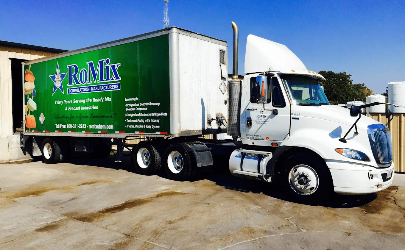 RoMix Chemical service vehicle
