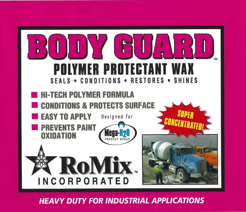 RoMix Body-Guard anti-stick agent product label