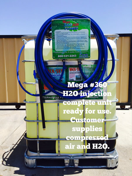 Mega 360 H2O Injection Air Foam Sprayer